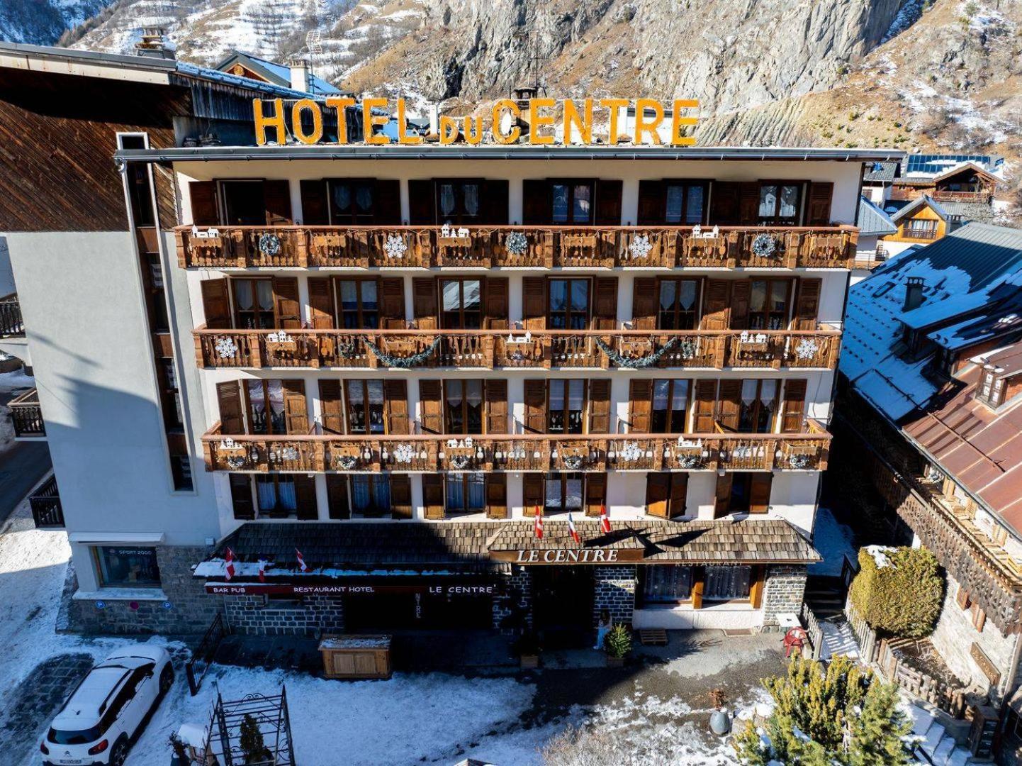 Hotel Du Centre Valloire Exteriör bild