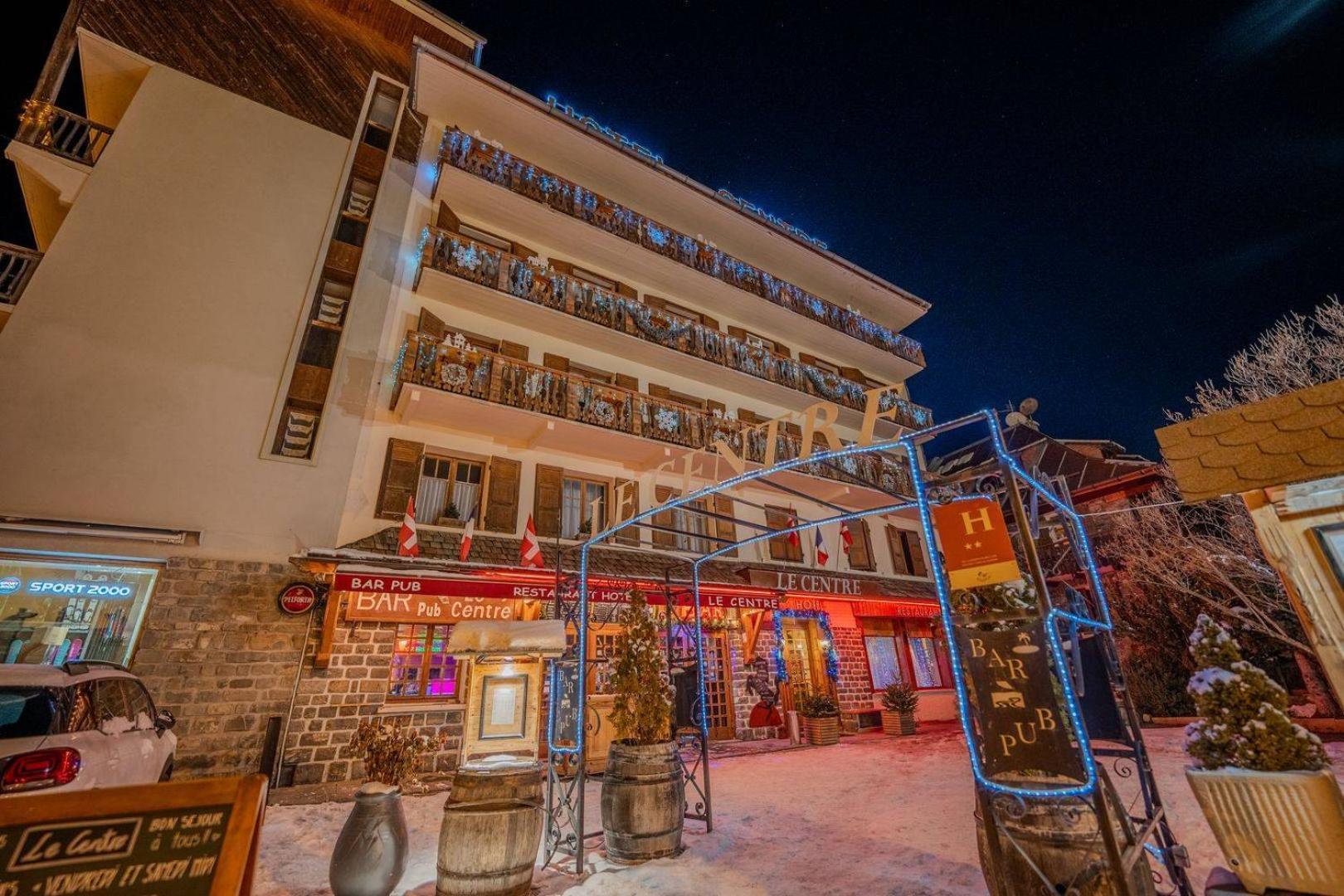 Hotel Du Centre Valloire Exteriör bild