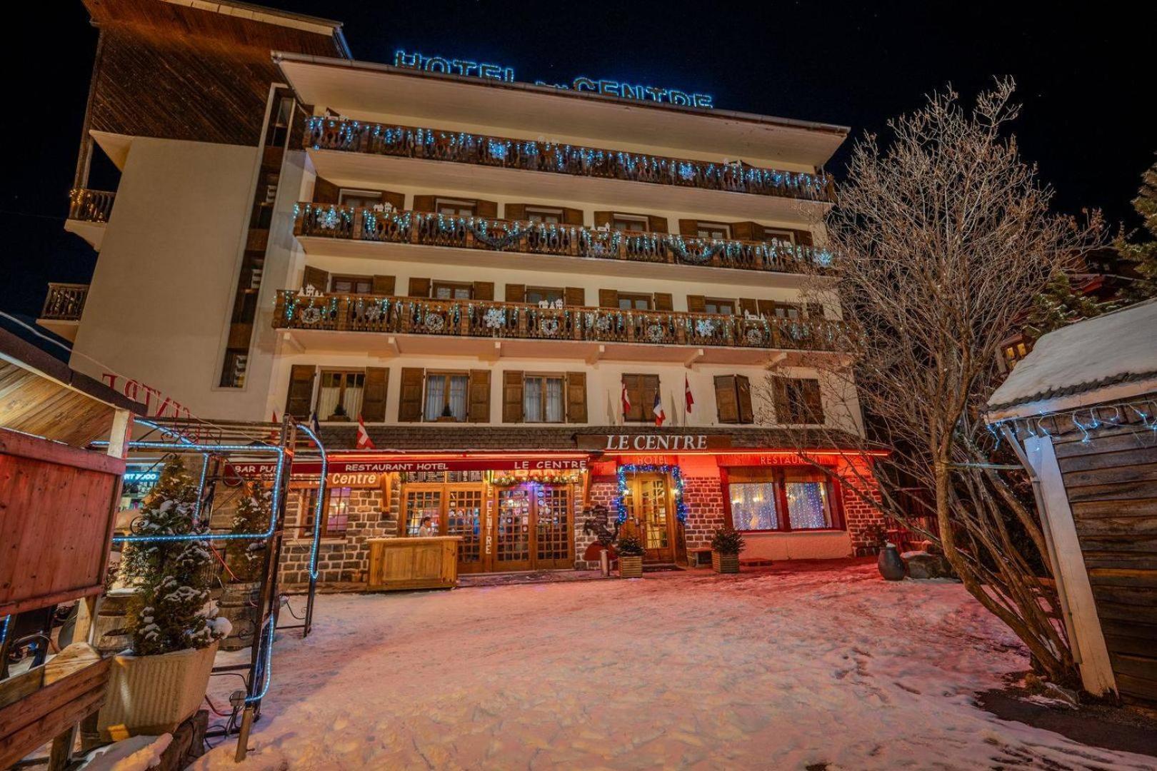 Hotel Du Centre Valloire Exteriör bild